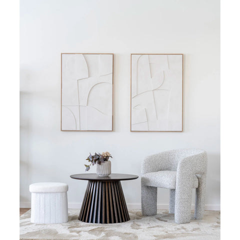 Pouf Medford Teddy – Blanc