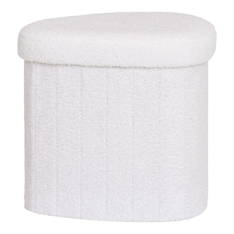 Pouf Medford Teddy – Blanc