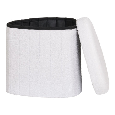 Pouf Medford Teddy – Blanc