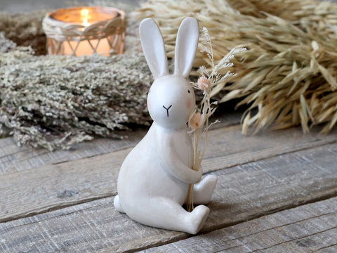 Lapin en Céramique Assis