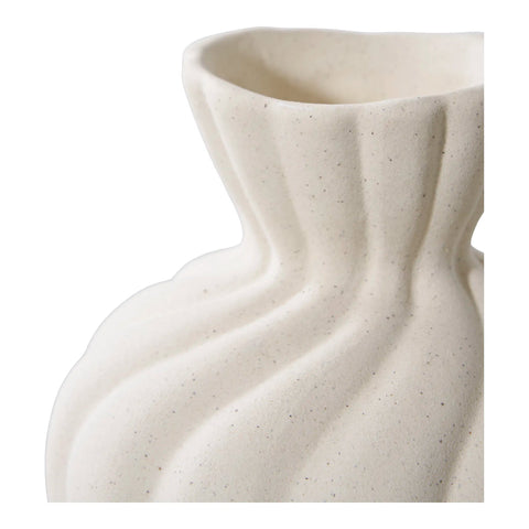 Vase Céramique Blanc Isa