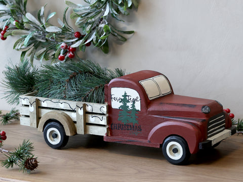 Camion vintage en bois