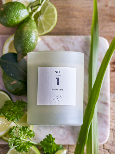 Bougie NO. 1 - Parsley Lime Verre