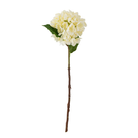 Tige Artificielle Hortensia Blanche