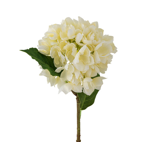 Tige Artificielle Hortensia Blanche