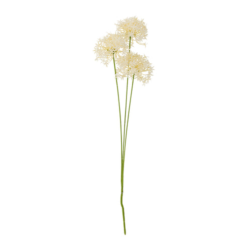 Tige Artificielle Allium Blanche