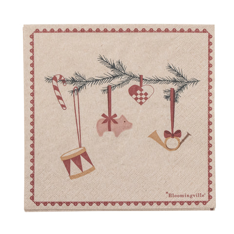 Yule Serviettes