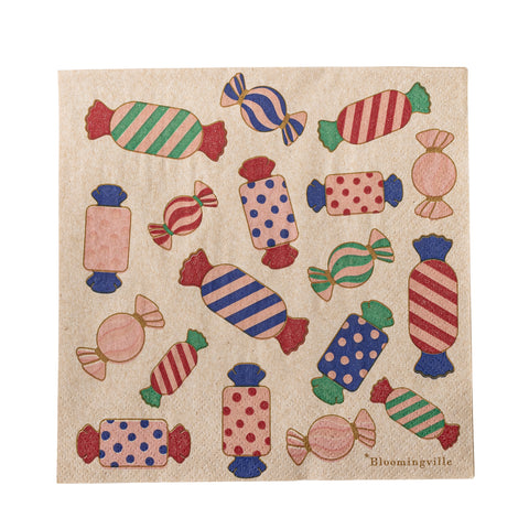 Serviette Caramella Rose