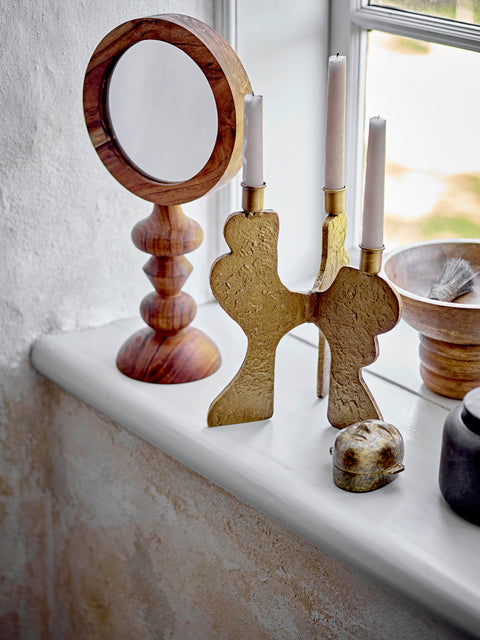 Miroir de table Malukka – Acacia