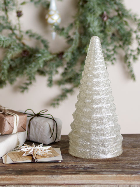 Sapin Emilius en verre recyclé