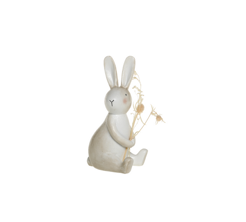 Lapin en Céramique Assis