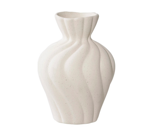 Vase Céramique Blanc Isa