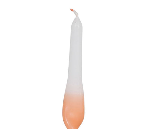 Bougie Torsadée Orange
