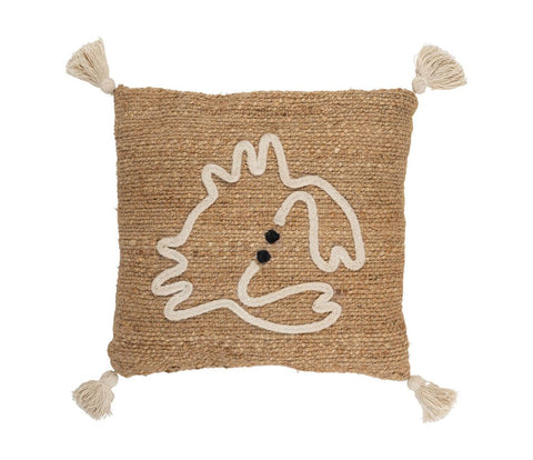Coussin "Crabe – Un Été à la Mer"