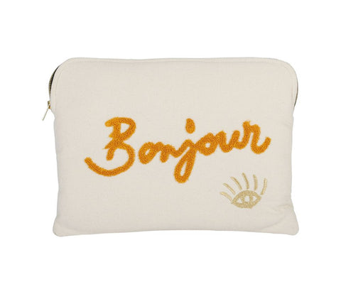 Housse PC 14" Bonjour