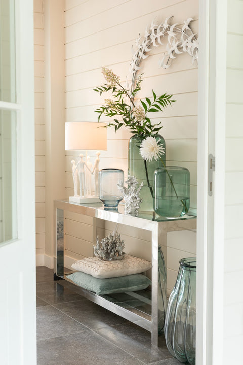 Vase Cylindre Verre Vert