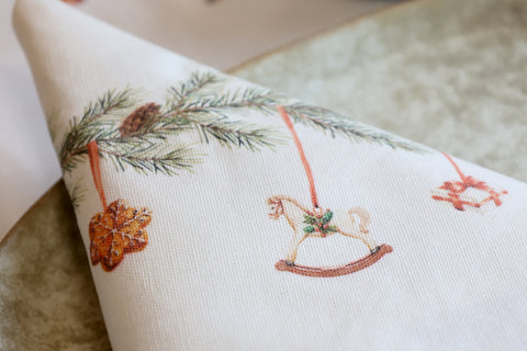 Serviette de table Aix en coton