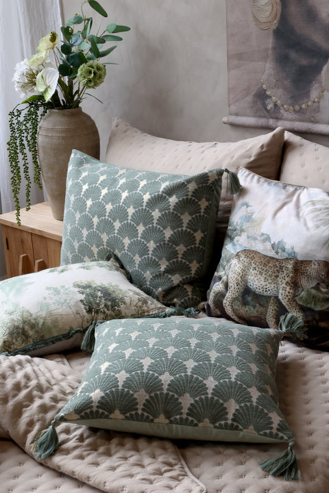 Coussin Aix vert