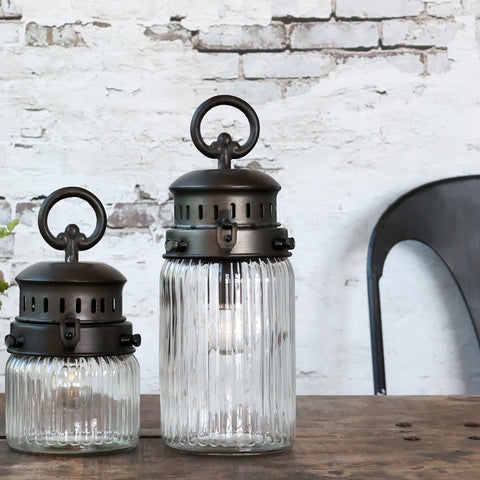 Lanterne LED vintage