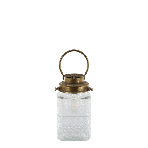 Lanterne laiton antique