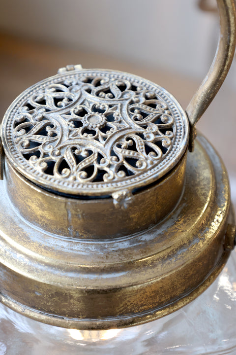Lanterne laiton antique