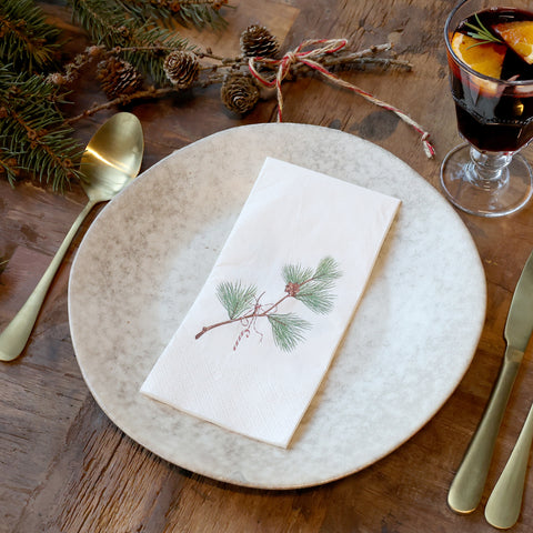 Serviettes en papier motif de Noël
