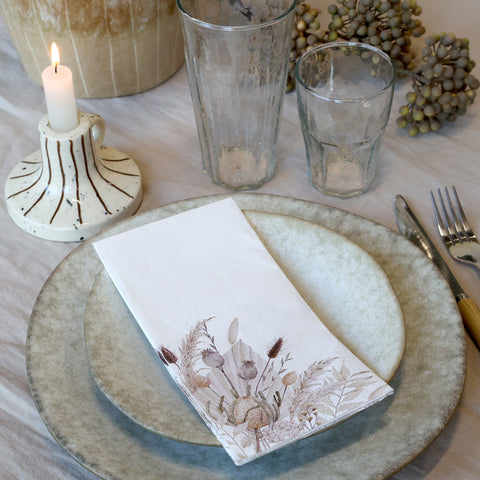 Serviettes Flora