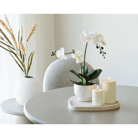 Plateau décoratif en ciment