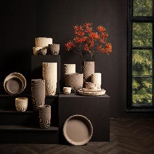 Plat décoratif Lianna beige