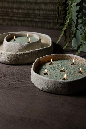 Pearl - Cire à bougie Vert Sauge