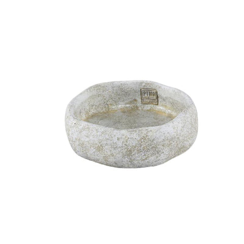 Plat décoratif Yadin blanc