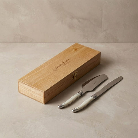 Set de service à gâteau Laguiole