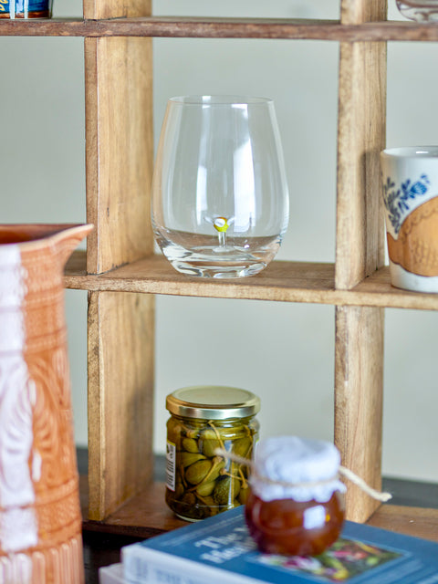 Verre Fleur Éclatante