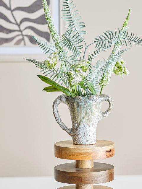 Vase Ledger vert