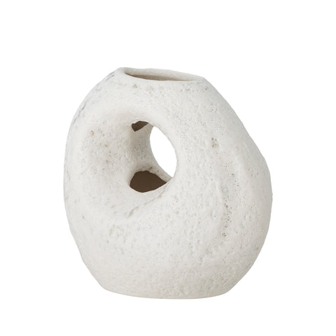 Vase Caia blanc en grès