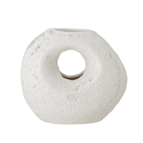 Vase Caia blanc en grès