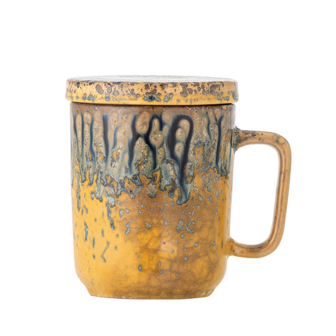 Mug YUMA infuseur – Jaune