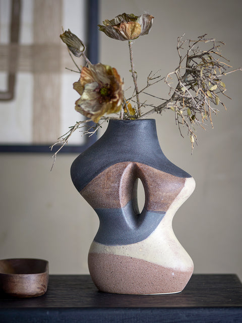 Vase Vica sculptural
