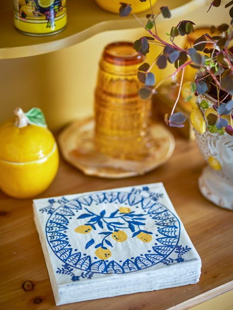 Serviettes Maxima bleues