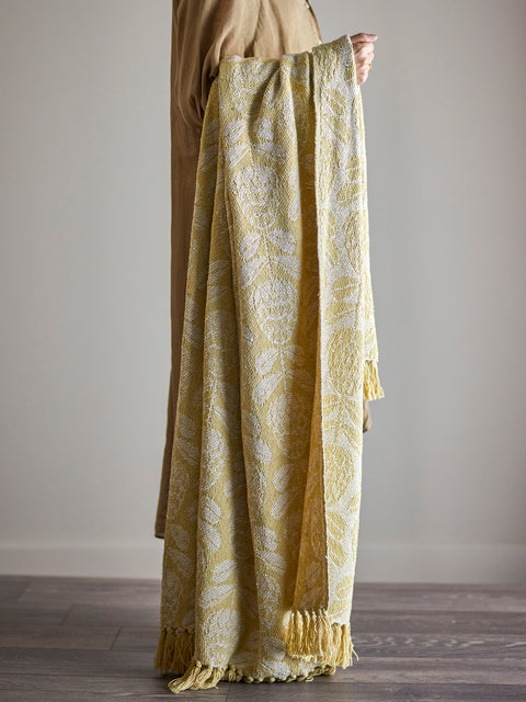 Plaid Prattelo jaune