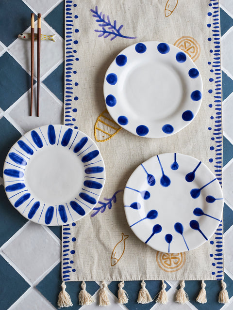 Assiette Azura Soleil