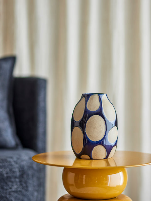 Vase BASHIR bleu