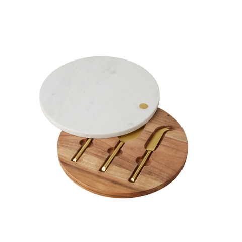 Planche pivotante et set de couverts