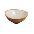 Grand bol Madras taupe