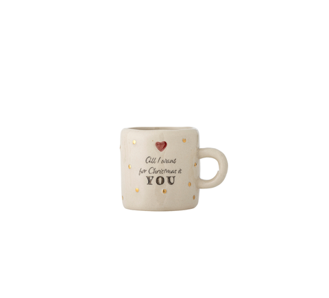 Tasse de Noël Christy Coeur