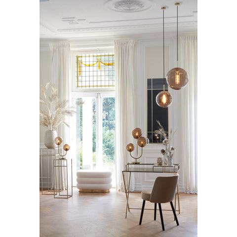 Pouf Lyall Bouclette crème