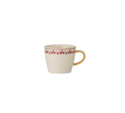 Tasse Jolly avec frise de cœurs