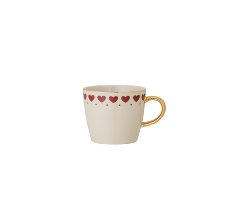 Tasse Jolly avec rangée de cœurs