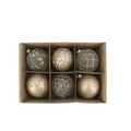 Boules de Noël champagne