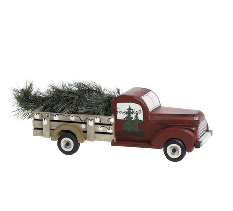 Camion vintage en bois